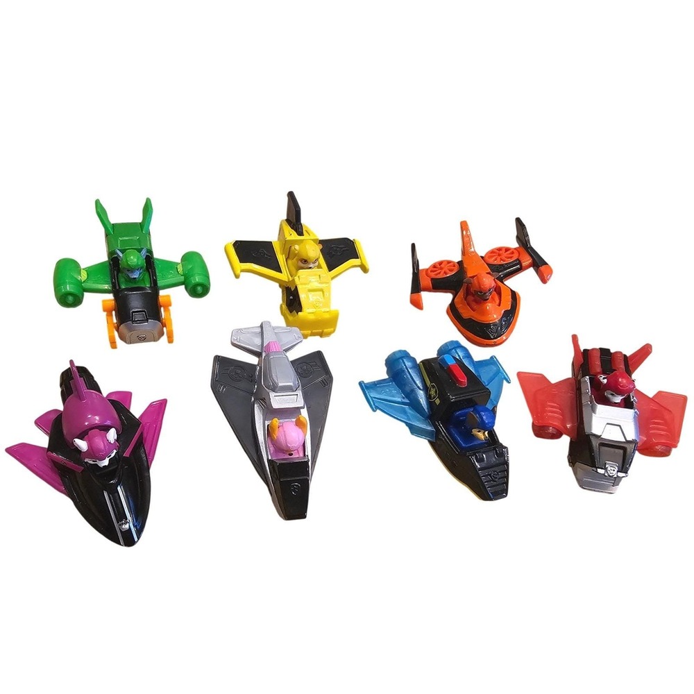 Paw Patrol True Metal Vehicles Set 7 Diecast Flying planes Cars Action Toys
